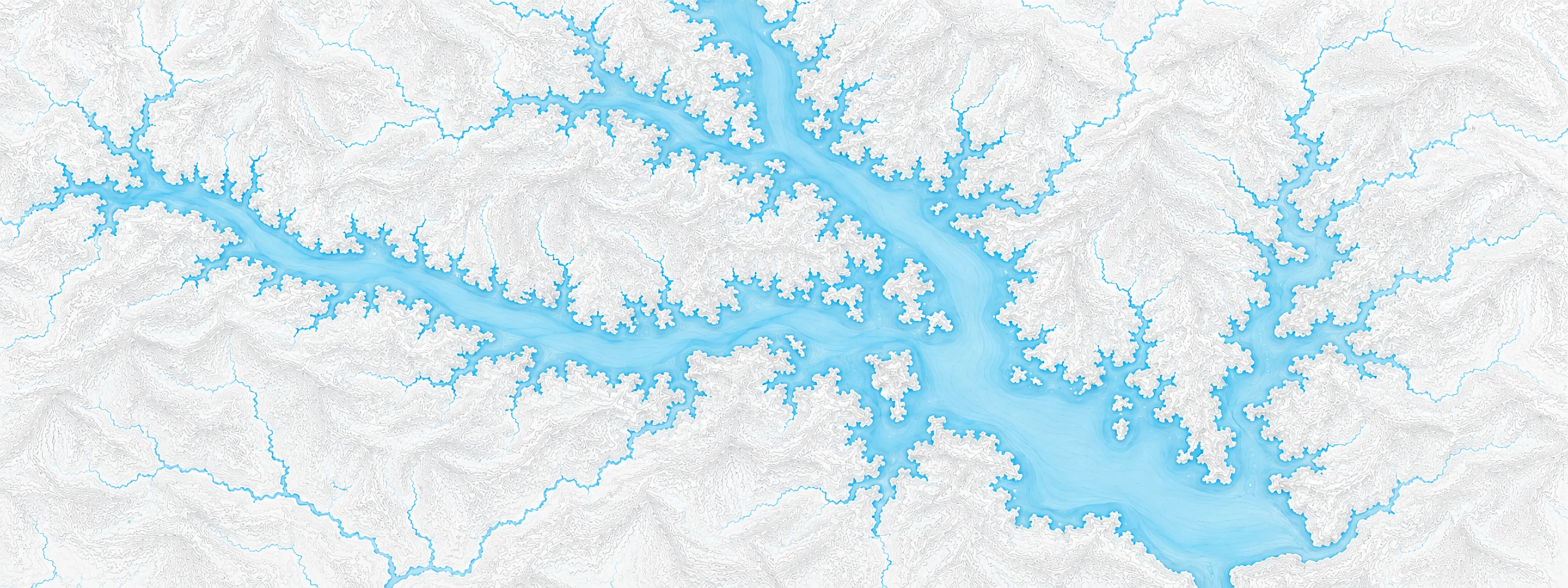 Illustrated map of Clarks Hill Lake