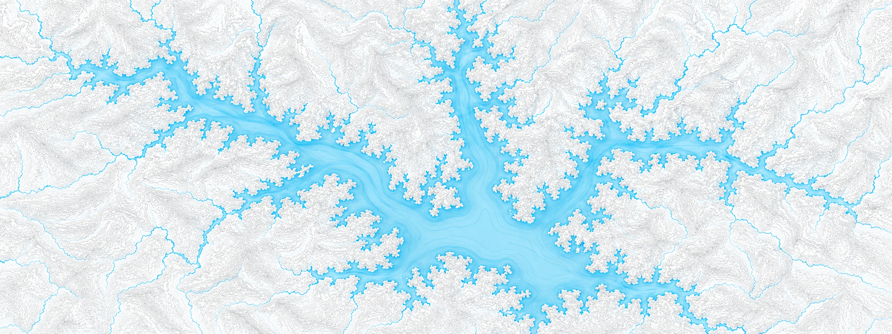 Illustrated map of Lake Norman